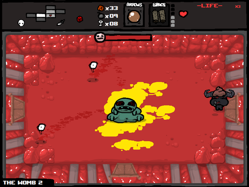 Binding of Isaac, The - Bosses in Caves